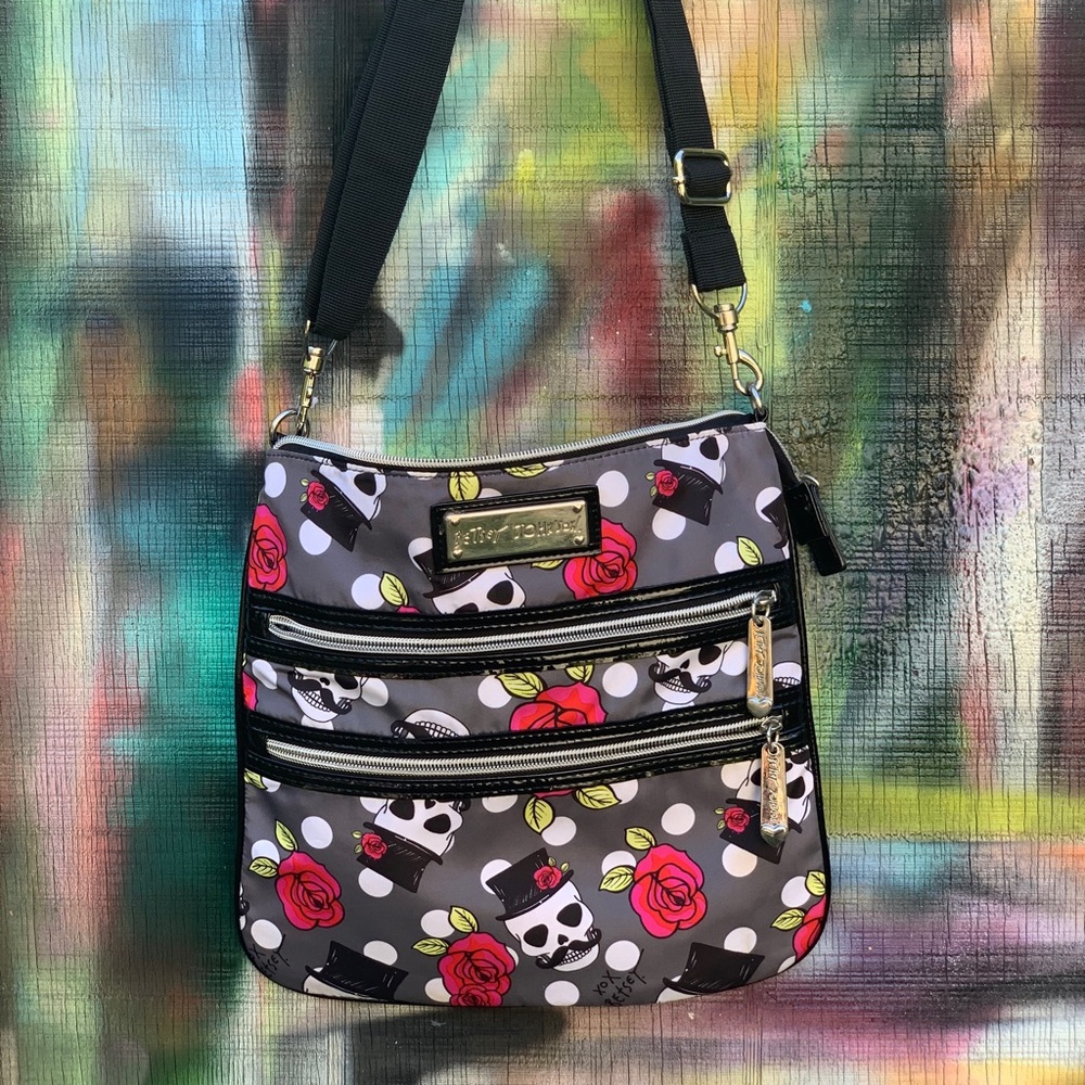 Betsey Johnson crossbody satchel